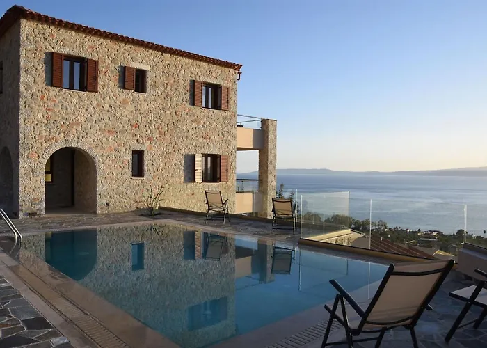 Villa Dafni - Infinite Sea Vistas With Private Pool